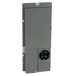 SC2040M125PF – All in one, Homeline, combination service entrance, ringed socket, 125A, semi flush, 20 spaces, 40 circuits, 10kA SSCR, OH, UG, no bypass, solar ready
