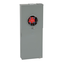 Square D QC816F125C 125 Amp 1-Phase 3-Wire Surface Mount Overhead/Underground Service Ringless Type Meter Main
