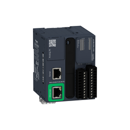 TM221ME16T – logic controller, Modicon M221, 16 IO, 8 DI, 8 DO, transistor, PNP, Ethernet