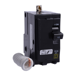 QOB230SWN – Mini circuit breaker, QO, 30A, 2 pole, 120VAC, 10kA, bolt on, switch neutral