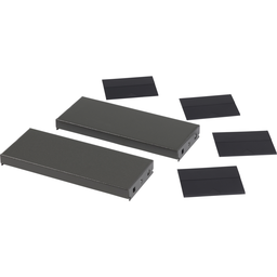 NSYSPS4100 – Side panels for the plinth, PanelSeT SFN, Spacial SF, Spacial SM, for electrical enclosure  D400mm, set of 2, H100mm
