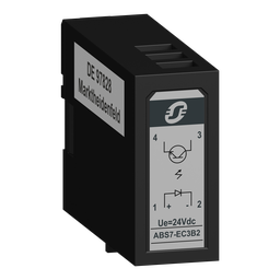 ABS7EC3B2 – plug-in solid state relay- 12.5 mm – input – 24 V DC type 2