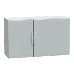 NSYPLA7124G – Floor standing polyester enclosure, Thalassa PLA, plain door, completely sealed, 750x1250x420mm, IP65, IK10