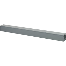 LDB66 – Wireway, Square-Duct, 6 inch by 6 inch, 6 feet long, hinged cover, N1 paint, NEMA 1