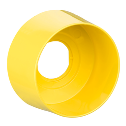 ZB4BZ2105 – Round guard for 40mm Emergency stop, Harmony XB4, plastic, yellow, 76.2mm