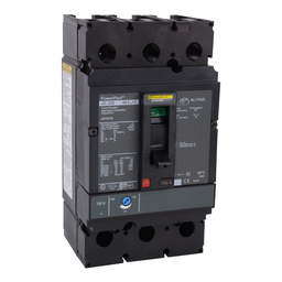 JGF36175 – Circuit breaker, PowerPacT J, 175A, 3 pole, 600VAC, 18kA, busbar, thermal magnetic, 80%