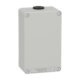 XAPD21 – Die cast empty control station, Harmony XAP, XB2 SL, zinc alloy, grey, M20, undrilled, 80x130x51,5mm, UL cULus