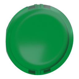ZBW9133 – Head for illuminated push button, Harmony XB4, XB5, green, 22mm, universal LED, plain lens, unmarked