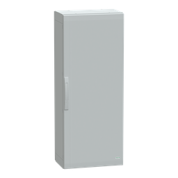 NSYPLA1253G – Floor standing polyester enclosure, Thalassa PLA, plain door, completely sealed, 1250x500x320mm, IP65, IK10