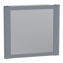 NSYS3CM505025 – HMI encl. PanelSeT S3CM H500xW500xD250IP54 IK10, RAL7035.Rear door.