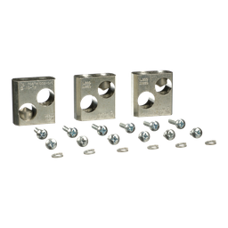 MMLK500 – MP Meter Pak, lug kit, consists of three lugs, two 3/0 AWG to 500 kcmil