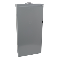HOM816M125PFTRB – Load center, Homeline, 1 phase, 8 spaces, 16 circuits, 125A convertible main breaker, PoN, NEMA3R, feedthru