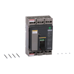 PJL36000S80 – Automatic switch, PowerPacT P, 800A, 3 pole, 600VAC, 25kA, lugs, magnetic