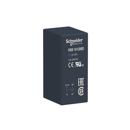 RSB1A120BD – interface plug-in relay, Harmony electromechanical relays, 12A, 1CO, 24V DC