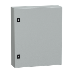 NSYCRN65150P – PanelSeT CRN plain door with mount.plate. H600xW500xD150 IP66 IK10 RAL7035..