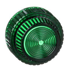 9001G31 – 30mm Push Button, Types K or SK, pilot light lens, plastic fresnel, green