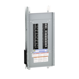 NQ30L2 – Panelboard interior, NQ, main lugs, 225A, Al bus, 30 pole spaces, 1 phase, 3 wire, 240VAC, 48VDC