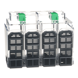 LV426913 – Long terminal shield, ComPacT NSXm, upstream and downstream mounting, IP40, 4 poles
