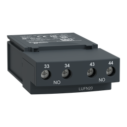 LUFN20 – Auxiliary contact module, TeSys Ultra, 2 NO