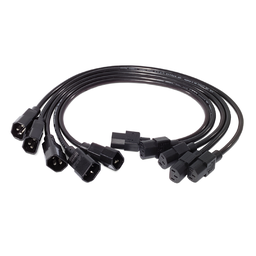 AP9890 – Power Cord Kit (5 ea), C13 to C14, 0.6m