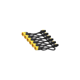 AP8712S – Power Cord Kit (6 ea), Locking, C19 to C20, 0.6m