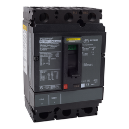 HJP36125 – Circuit breaker, PowerPacT H, 125A, 3 pole, 600VAC, 25kA, lugs, thermal magnetic, 80%