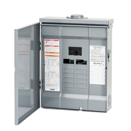 HOM816M100PRB – Load center, Homeline, 1 phase, 8 spaces, 16 circuits, 100A convertible main breaker, PoN, NEMA3R