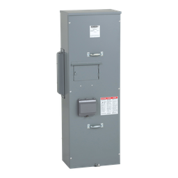 EZM1400FS – Main fusible (Class T) switch unit, EZ Meter-Pak, 400A, 120/240VAC, 1ph/3W, 400A bus, OH/UG, Type 3R