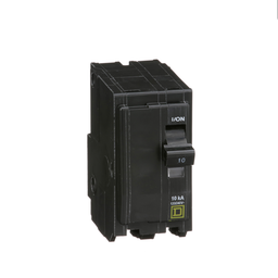QO210 – Mini circuit breaker, QO, 10A, 2 pole, 120/240VAC, 10kA, plug in