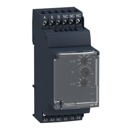 RM35ATL0MW – temperature control relay, Harmony Control Relays, 5A, 1CO, 24..240V AC DC