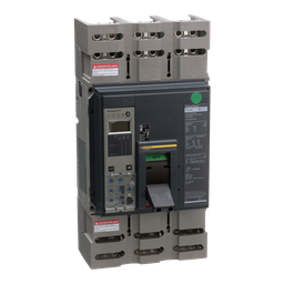 PGL36100U44A – Circuit breaker, PowerPacT P, 1000A, 3 pole, 600VAC, 18kA, lugs, Micrologic 6.0A, 80%