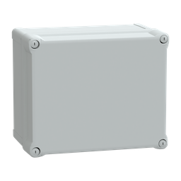 NSYTBS292416H – ABS box IP66 IK07 RAL7035 Int.H275W225D160 Ext.H291W241D168 Opaque cover H60