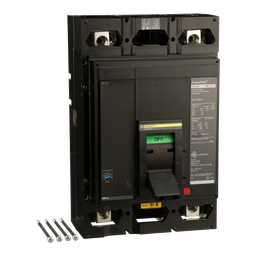 MGL26800 – Circuit breaker, PowerPacT M, 800A, 2 pole, 600VAC, 18kA, lugs, ET 1.0, 80%