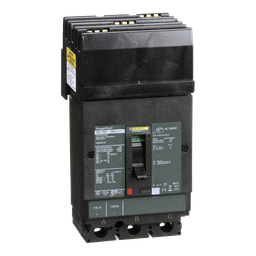 HDA36110 – Circuit breaker, PowerPacT H, 110A, 3 pole, 600VAC, 14kA, I-Line, thermal magnetic, 80%, ABC
