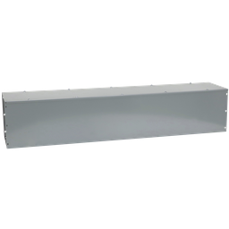 LDB125 – Wireway, Square-Duct, 12 inch by 12 inch, 5 feet long, hinged cover, N1 paint, NEMA 1