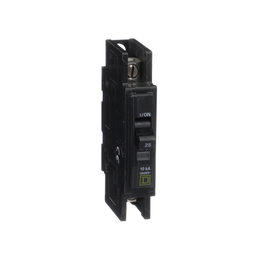 QOU125 – Mini circuit breaker, QOU, 25A, 1 pole, 120/240 VAC, 10kA