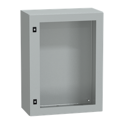 NSYCRN86300T – PanelSeT CRN tspt door w/o mount.plate. H800xW600xD300 IP66 IK08 RAL7035..