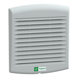 NSYCVF85M115PF – ClimaSys forced vent. IP54, 85m3/h, 115V, with outlet grille and filter G2
