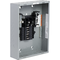QO312ML1 – Load center, QO, 3 phase, 12 spaces, 24 circuits, 100A convertible main lugs, NEMA1, CSA