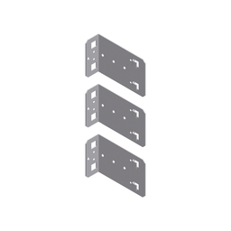 NSYRCDFIX – Spacial SF-E fixing of cable ducts on 19″ racks – steel – zinc coated – 150mm