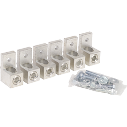 GS1AW606 – Lug Kit, TeSys GS, 400A, set of 6, for Disconnect Switch distribution