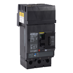 JJA36225YP – Circuit breaker, PowerPacT J, 225A, 3 pole, 600VAC, 25kA, I-Line, thermal magnetic, 80%, ABC, padlock