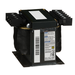 9070T250D50 – Transformer, Type T, industrial control, 250VA, 1 phase, 240/416/480/600V primary, 99/120/130V secondary, 80C rise