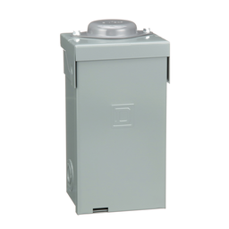 HOM24L70RBCP – Load center, Homeline, 1 phase, 2 spaces, 4 circuits, 70A fixed main lugs, NEMA3R, consumer pack