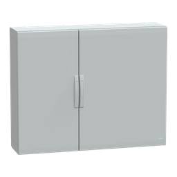 NSYPLA10123G – Floor standing polyester enclosure, Thalassa PLA, plain door, completely sealed, 1000x1250x320mm, IP65, IK10