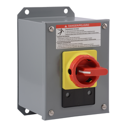 Square D 9421V1A30 600 VAC 20 Amp 10 Hp 3-Pole NEMA 12 Load Break Switch