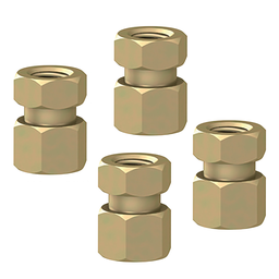 NSYAMCSF – Set of 4 nuts for vertical aluminium rails.