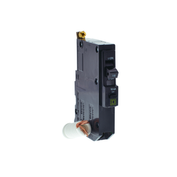 QOB115EPD5237 – Mini circuit breaker, QO, 15A, 1 pole, 120VAC, 10kA, bolt on, 30mA grd fault B, ring