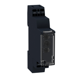 RE17RMEMU – multifunction relay, Harmony Timer Relays, 8A, 1CO, 0.1s..10 h, power on delay, 24V DC or 24…240V AC DC
