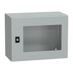 NSYCRN34200T – PanelSeT CRN tspt door w/o mount.plate. H300xW400xD200 IP66 IK08 RAL7035..